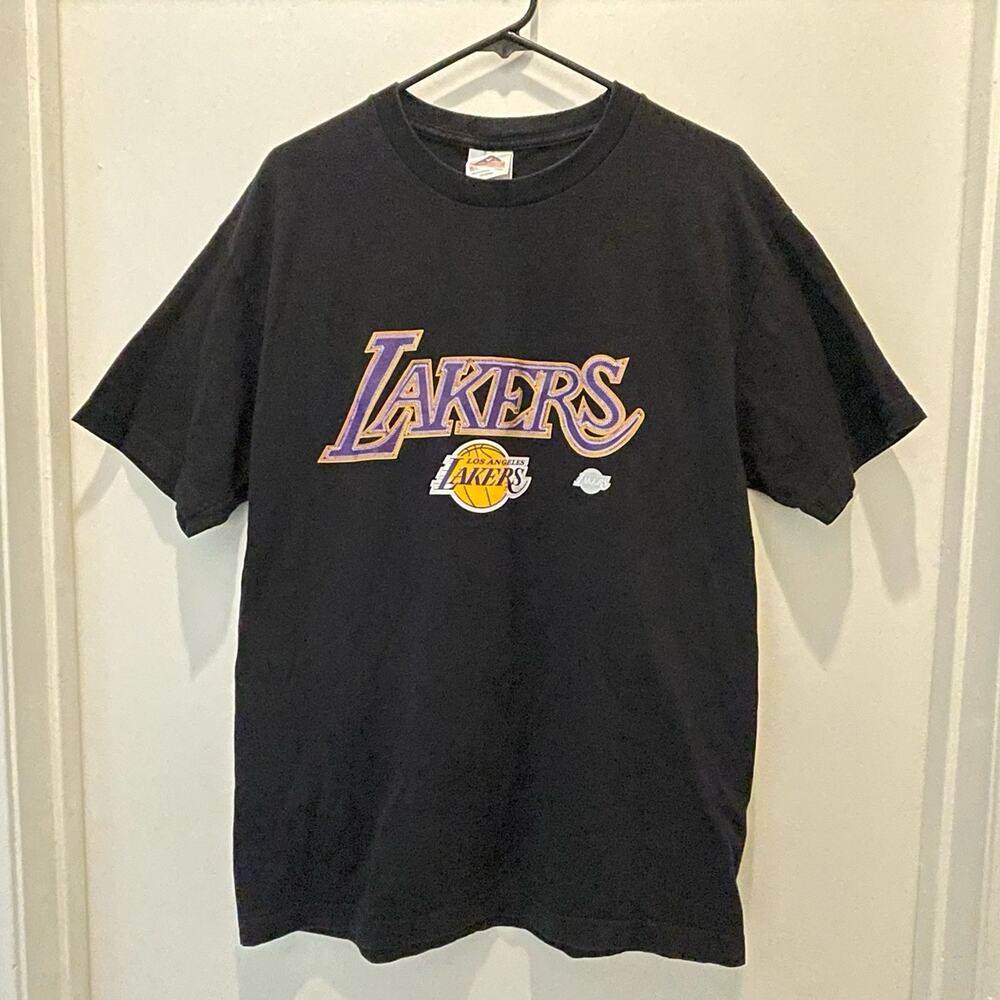 Alstyle Apparel & Activewear Lakers Short Sleeve T-shirt Large